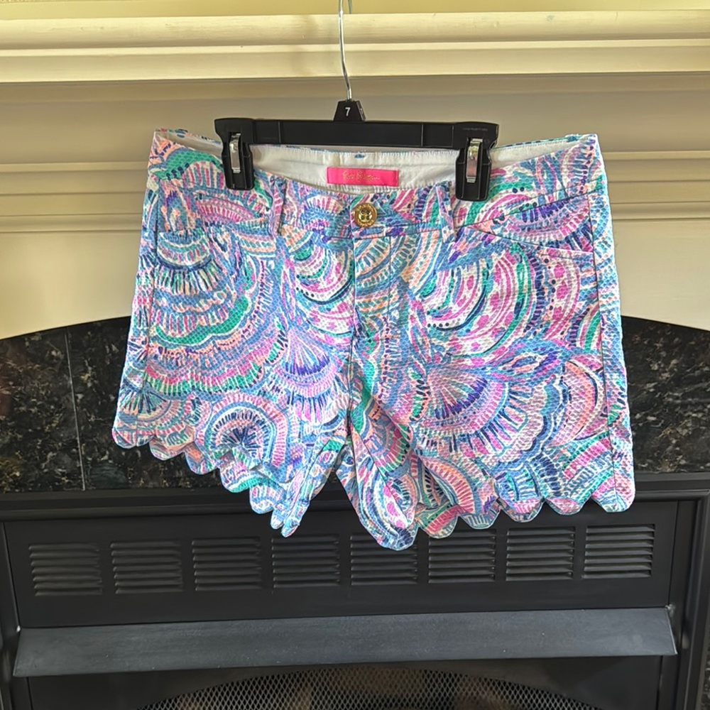 Lilly Pulitzer Pink and Blue Shorts